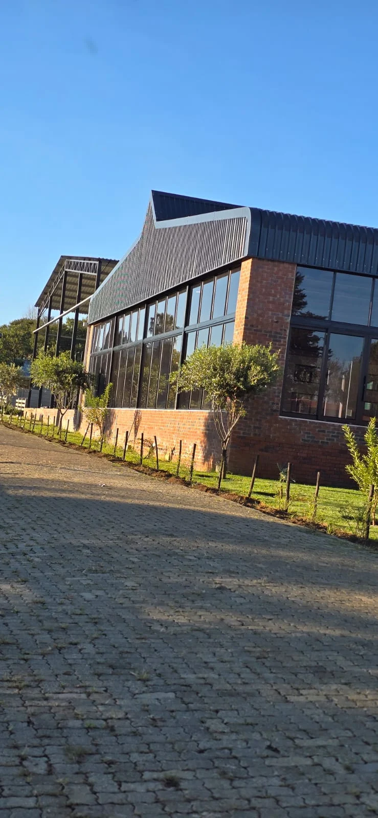 Venue architecture and garden